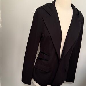 Blanc Noir Women's Black Blazer Jacket